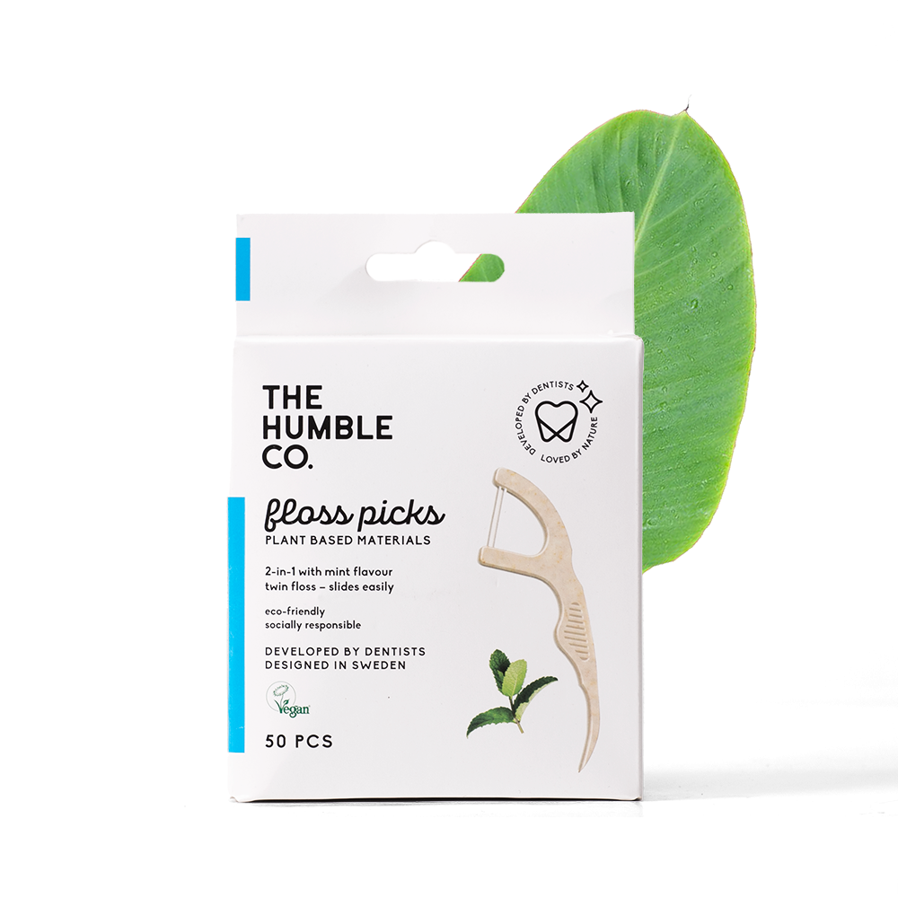 Natural Humble Floss Picks – Mint