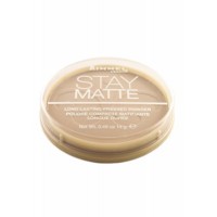 Miniatyr av produktbild för Stay Matte Long Lasting Pressed Powder - 005 Silky Beige