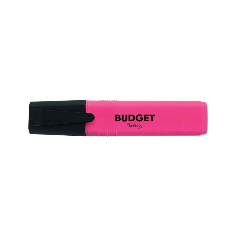 Produktbild för Överstrykningspenna LYRECO budget rosa