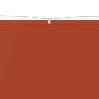 Produktbild för Markis vertikal terrakotta 180x270 cm oxfordtyg