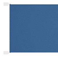 Produktbild för Markis vertikal blå 140x420 cm oxfordtyg
