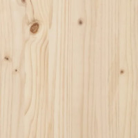 Miniatyr av produktbild för Sängram massivt trä 75x190 cm
