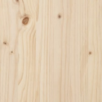 Miniatyr av produktbild för Sängram massivt trä 90x200 cm
