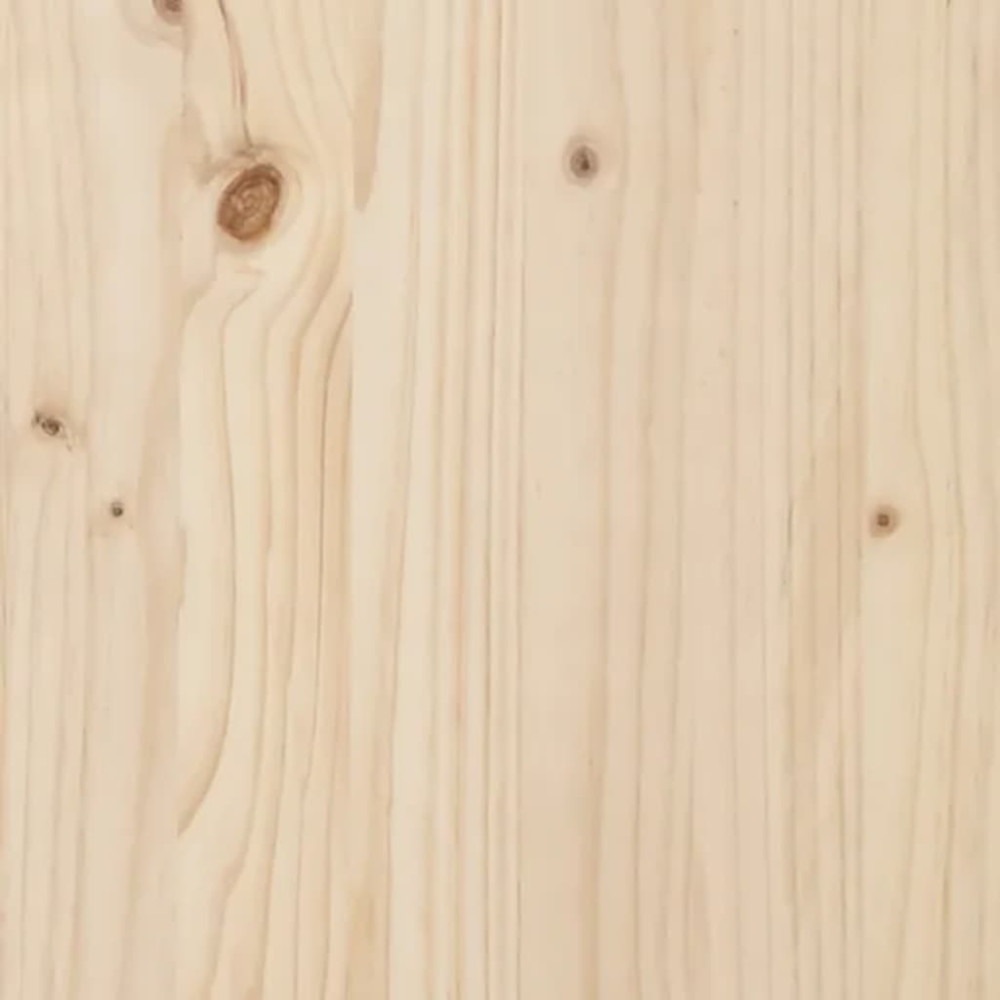 Produktbild för Sängram massivt trä 200x200 cm