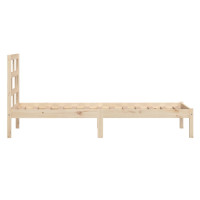 Produktbild för Sängram massiv furu 90x190 cm
