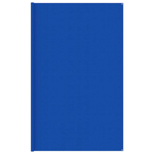 vidaXL Tältmatta 400x500 cm blå HDPE