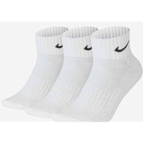 Nike NIKE Cushioned Ankle 3-pack White