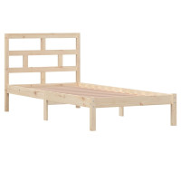 Produktbild för Sängram massiv furu 90x200 cm