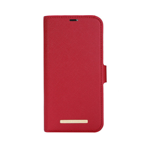 ONSALA COLLECTION Eco Wallet 2 card iPhone 14 Plus 6,7" Red