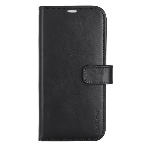 RADICOVER 2in1 3 card Anti Radiation RFID iPhone 14 Plus 6,7" Black Leather