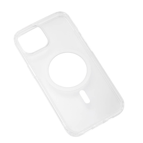 GEAR Backcover Transparent TPU iPhone 13 / 14 6,1" MagSeries