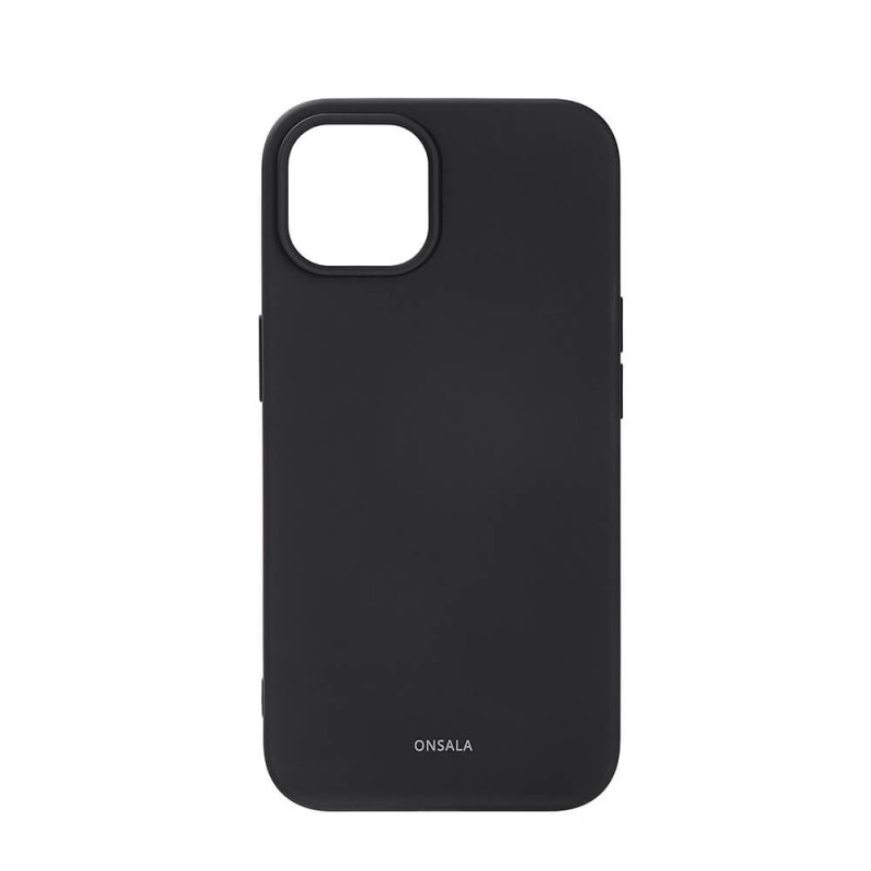 Produktbild för Backcover Silicone iPhone 13 / 14 6,1" Black