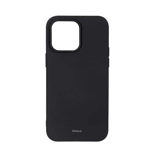 ONSALA Backcover Silicone iPhone 14 Pro Max 6,7" Black