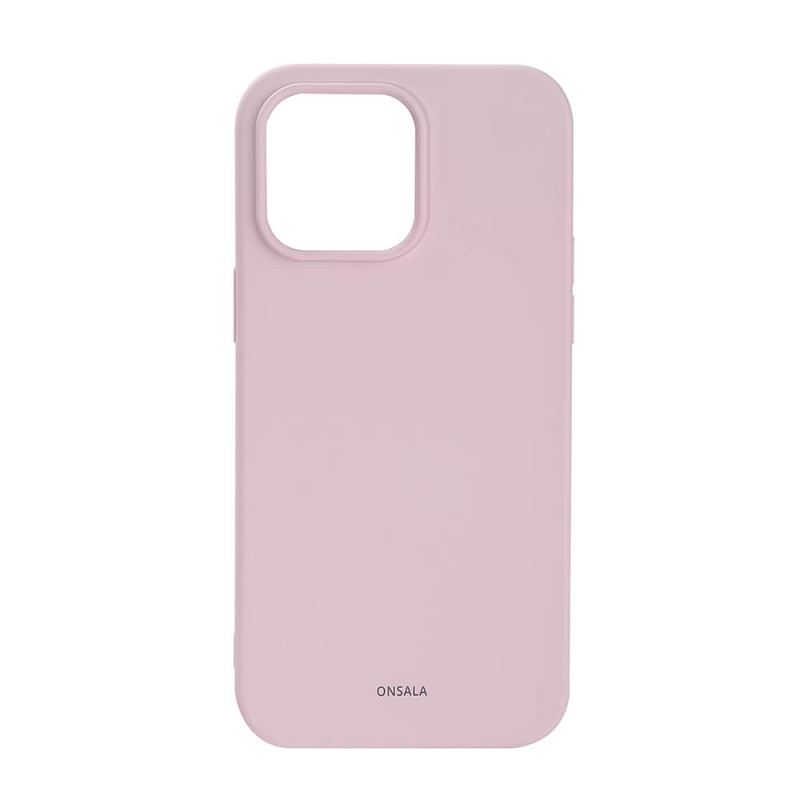Produktbild för Backcover Silicone iPhone 14 Pro Max 6,7" Chalk Pink