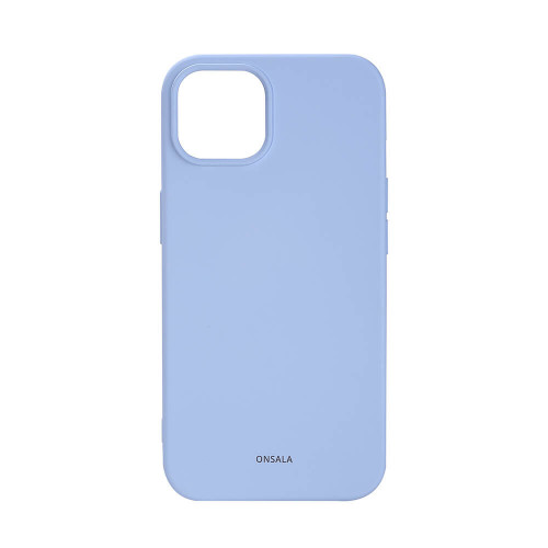ONSALA Backcover Silicone iPhone 13 / 14 6,1" Light Blue