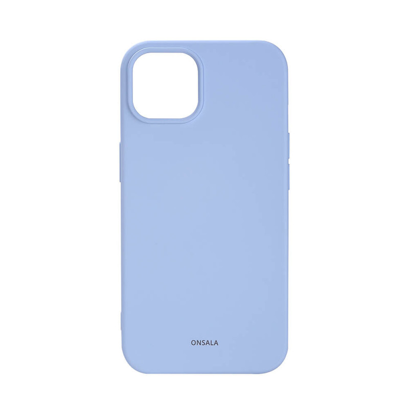 Produktbild för Backcover Silicone iPhone 13 / 14 6,1" Light Blue
