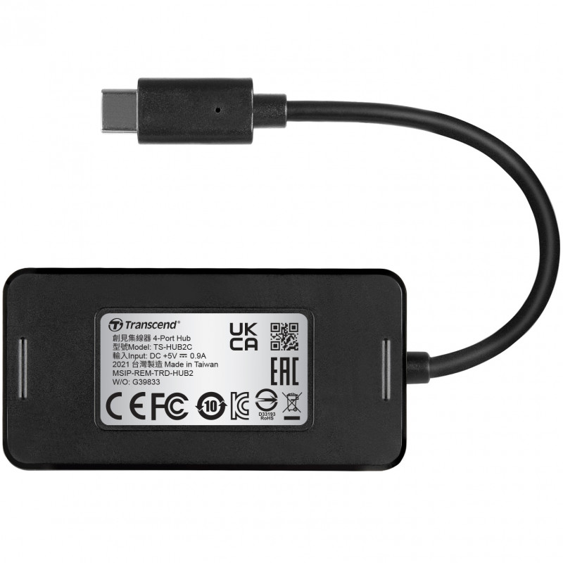 Produktbild för USB-C-hub 4 USB-portar