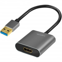 Miniatyr av produktbild för USB-A 3.0 -> HDMI-Hona Adapter