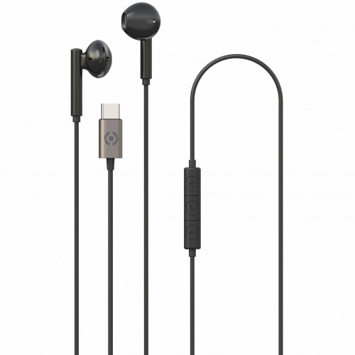 Celly UP1100 Stereoheadset Drop USB-C Svart