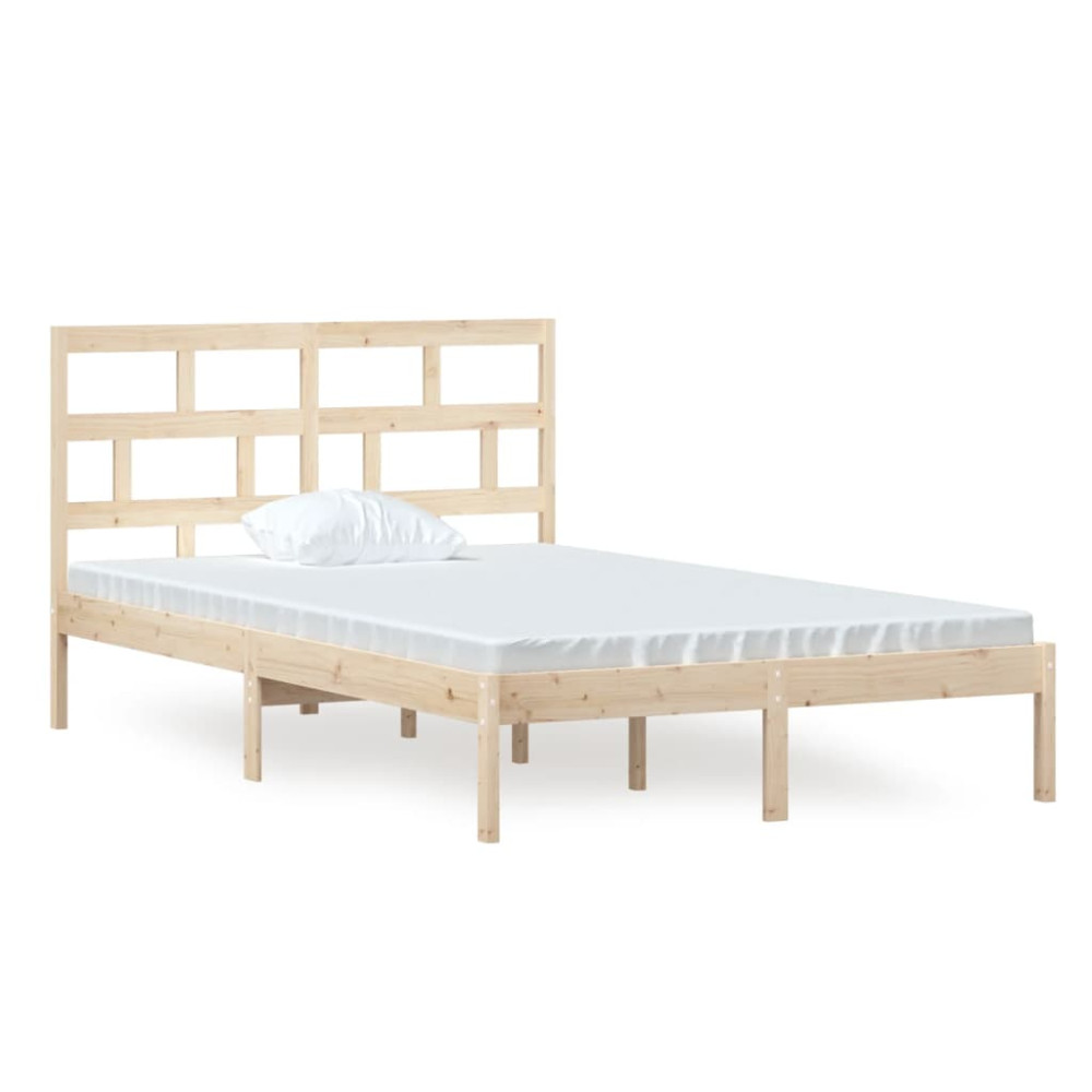 Produktbild för Sängram massiv furu 120x200 cm