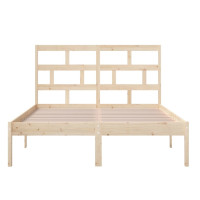 Produktbild för Sängram massiv furu 120x200 cm