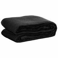 Produktbild för Tältmatta 400x700 cm svart HDPE
