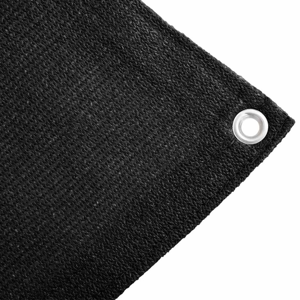 Produktbild för Tältmatta 400x700 cm svart HDPE