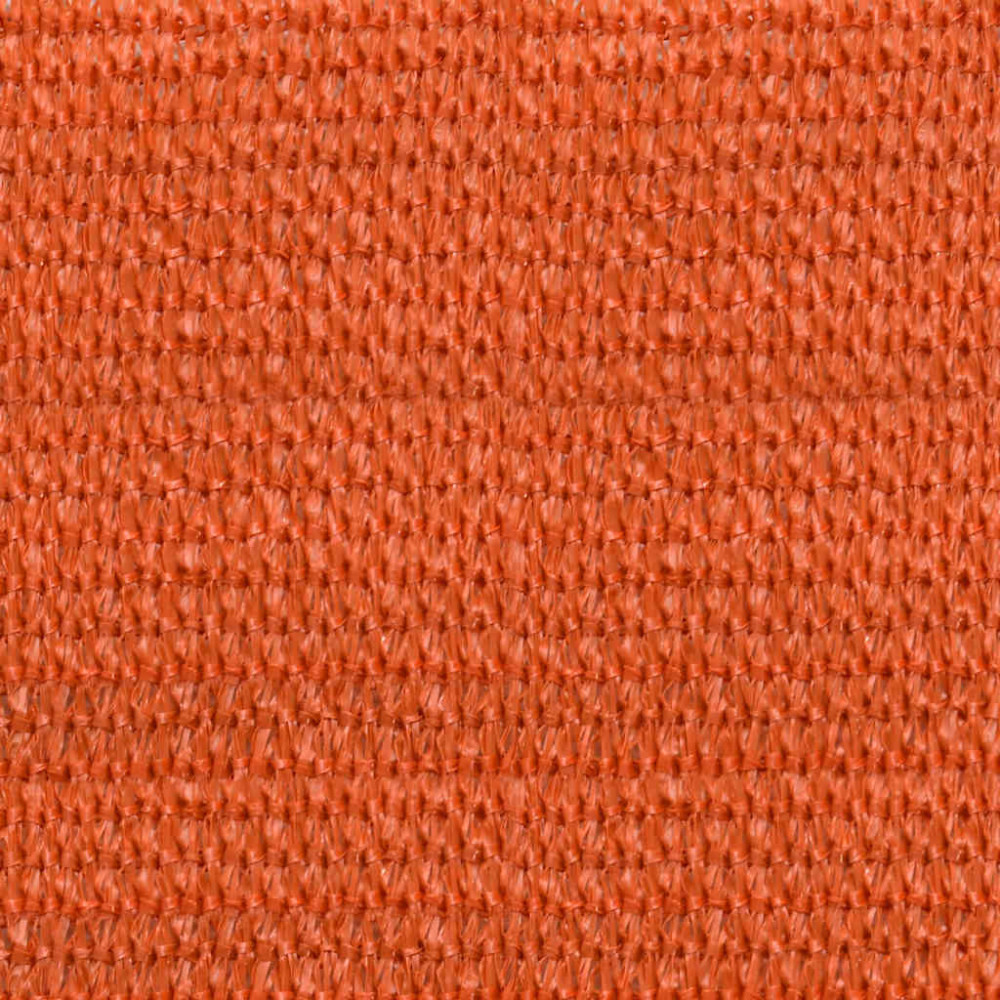 Produktbild för Solsegel 160 g/m² orange 4x6 m HDPE