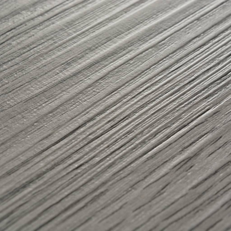 Produktbild för Självhäftande PVC-golvbrädor 2,51 m² 2 mm mörkgrå