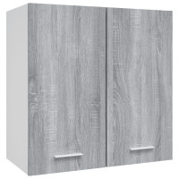 Produktbild för Väggskåp grå sonoma 60x31x60 cm konstruerat trä