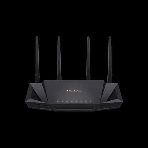 ASUS ASUS RT-AX58U trådlös router Gigabit Ethernet Dual-band (2,4 GHz / 5 GHz) 4G Svart