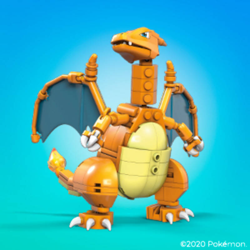 Produktbild för MEGA Pokémon GWY77 tillbehör till byggleksak Figur för byggleksak Blå, Orange, Gul