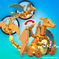 Miniatyr av produktbild för MEGA Pokémon GWY77 tillbehör till byggleksak Figur för byggleksak Blå, Orange, Gul