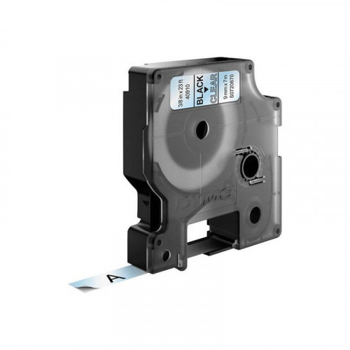 DYMO Ribbon S0720670 40910 9mm Black on Clear