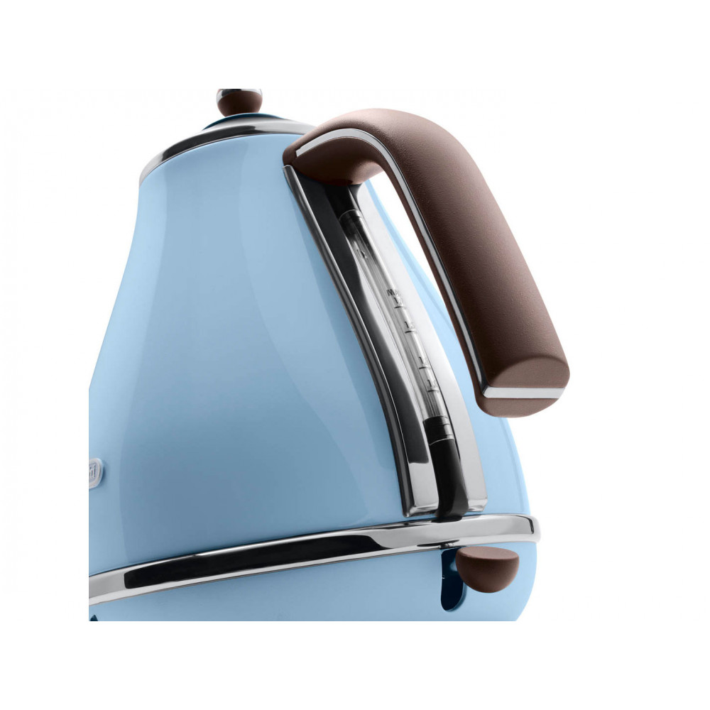 Produktbild för De'Longhi Icona Vintage KBOV 2001.AZ - vattenkokare - azurblå