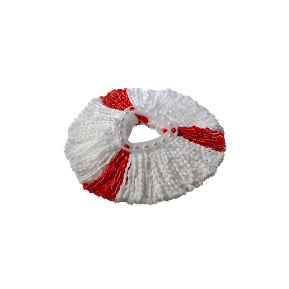 Produktbild för Vileda 4023103198227, Mopphuvud, Röd, Vit, Mikrofiber, Polya...
