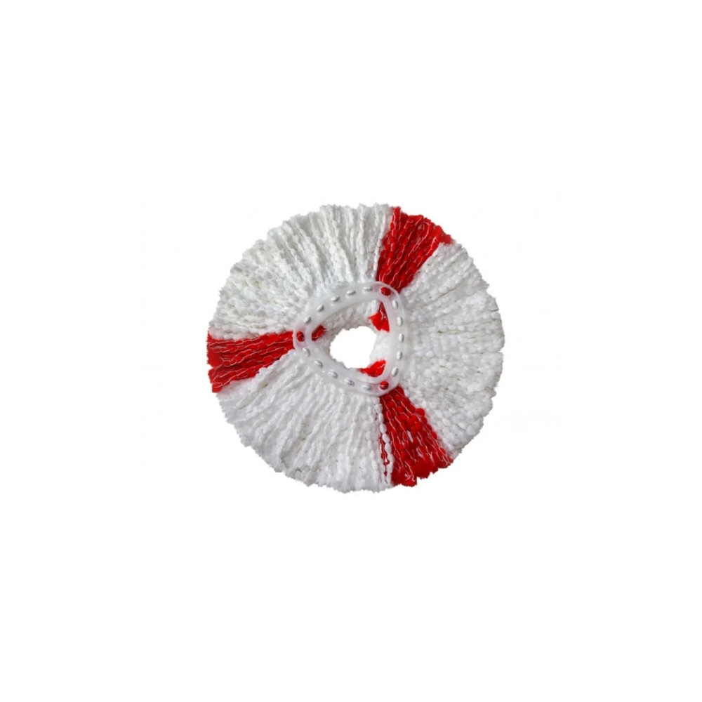 Produktbild för Vileda 4023103198227, Mopphuvud, Röd, Vit, Mikrofiber, Polya...