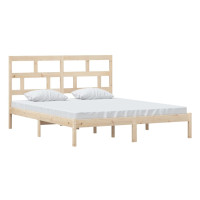 Produktbild för Sängram massiv furu 160x200 cm