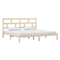 Produktbild för Sängram massiv furu 200x200 cm