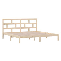 Produktbild för Sängram massiv furu 200x200 cm