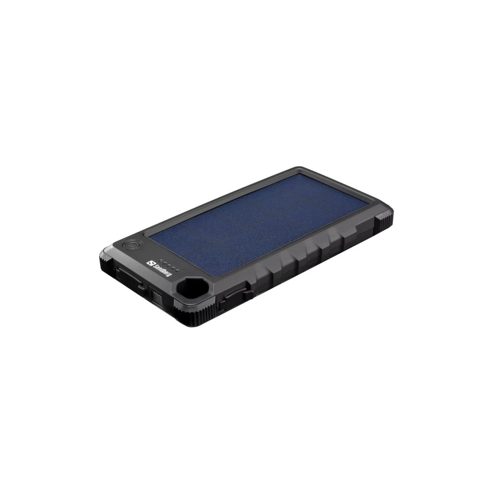 Produktbild för Sandberg Outdoor Solar Powerbank 10000 solströmsbank - USB, USB-C