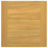 Produktbild för Väggmonterat badrumsskåp 45x45x35 cm massiv teak