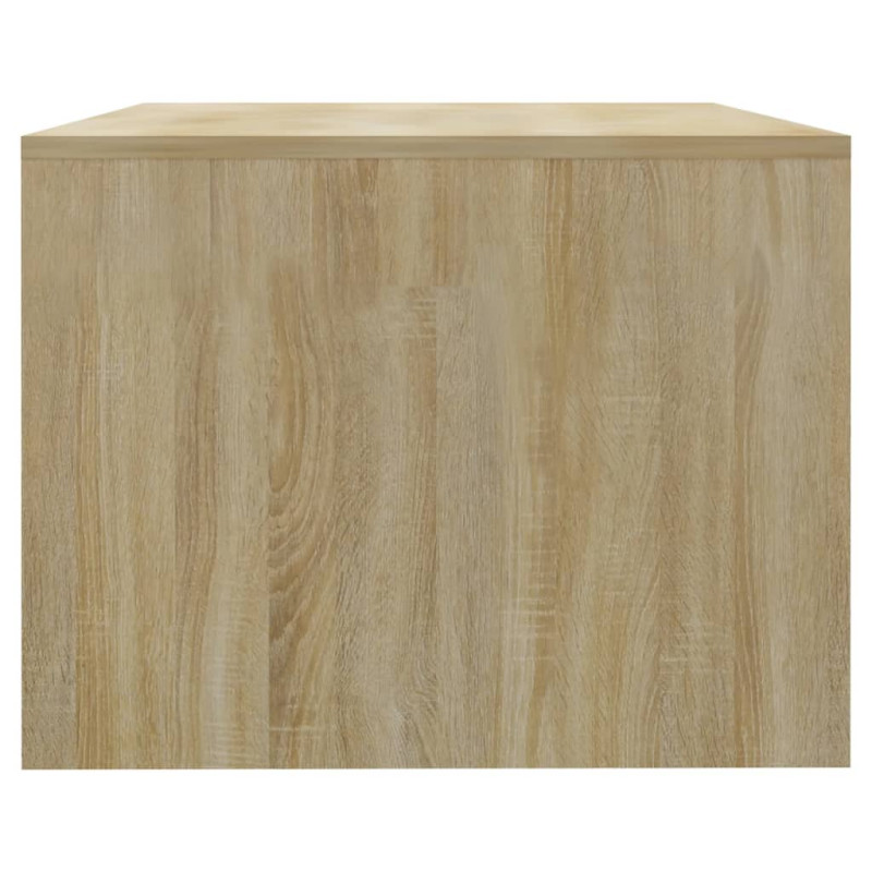Produktbild för Soffbord sonoma-ek 102x55x42 cm konstruerat trä