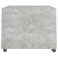 Produktbild för Soffbord betonggrå 55x55x40 cm konstruerat trä