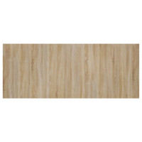 Produktbild för Sänggavel sonoma-ek 200x1,5x80 cm konstruerat trä