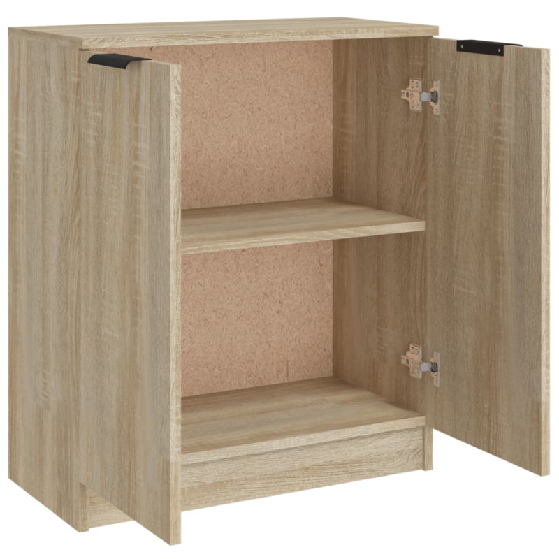 Produktbild för Byrå sonoma-ek 60x30x70 cm konstruerat trä