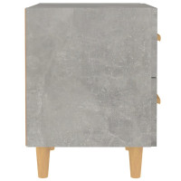 Produktbild för Sängbord 2 st betonggrå 40x35x47,5 cm