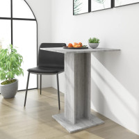 Produktbild för Cafébord sonoma 60x60x75 cm konstruerat trä