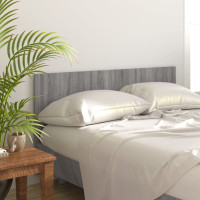 Produktbild för Sänggavel grå sonoma 160x1,5x80 cm konstruerat trä