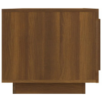 Miniatyr av produktbild för Soffbord brun ek 102x50x45 cm konstruerat trä